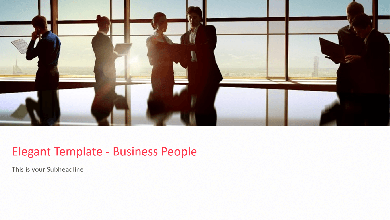 Elegant Business People 