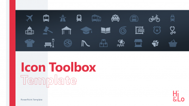 Icon Toolbox PowerPoint Template 