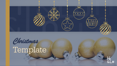 Animierte Christmas Vorlage 