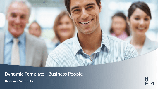 Dynamic Business People 
