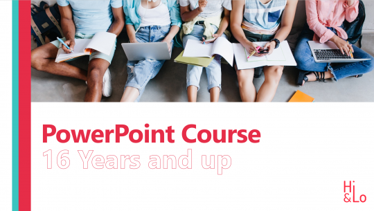 PowerPoint Course 16 Years and up 